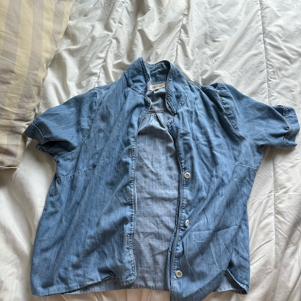Madewell denim shirt